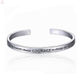 2017 billige koreanische legierung weiß silber armband für männer